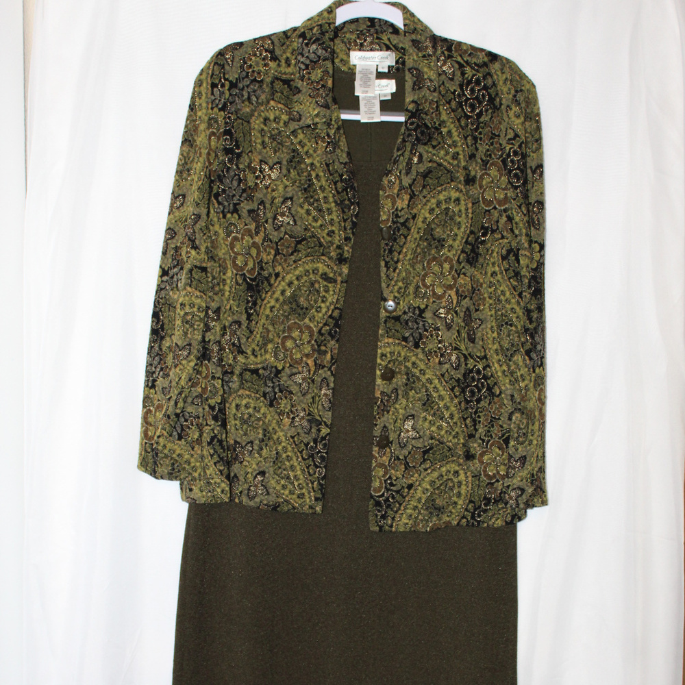 Coldwater Creek Separates Tank with Jacket Size 12